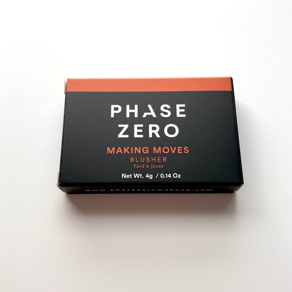 Phase Zero blusher in “making moves”